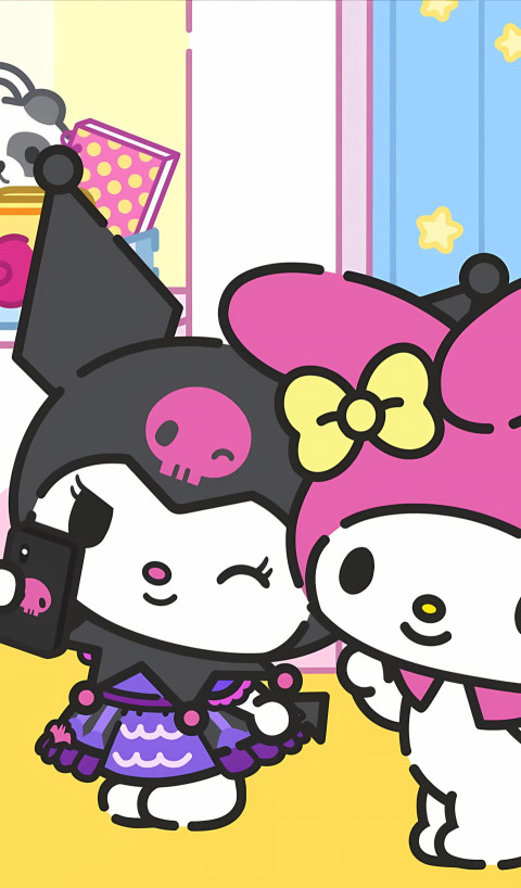 Kuromi Aesthetic Phone Wallpaper