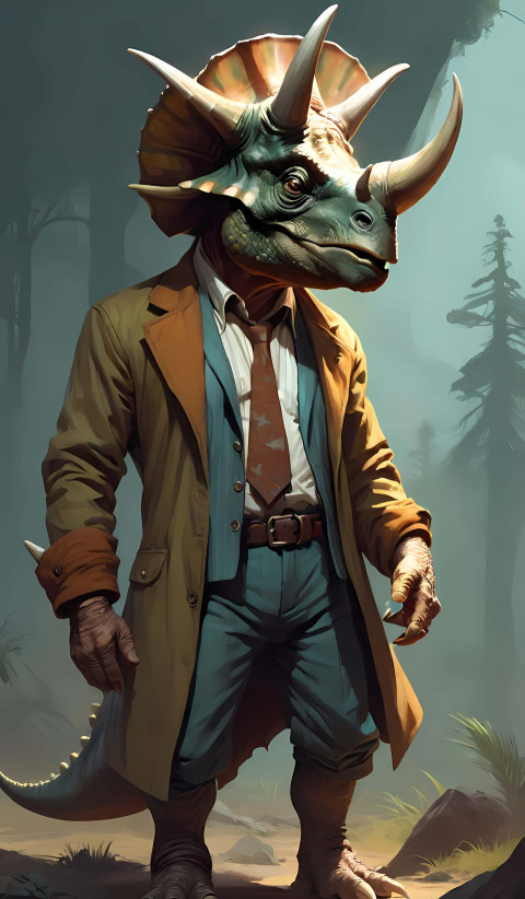 Realistic Dinosaur Photos in 4K Create by AI