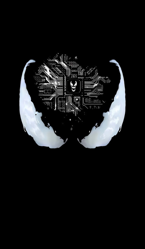 Venom Dark Edition Wallpaper for Phone