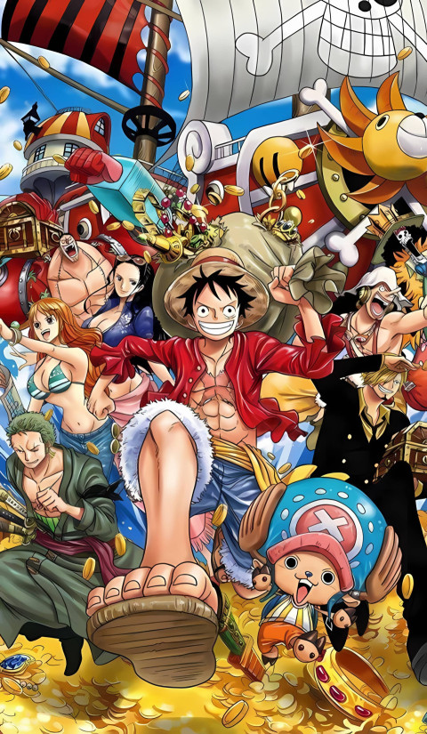 One Piece Art IPhone Wallpaper