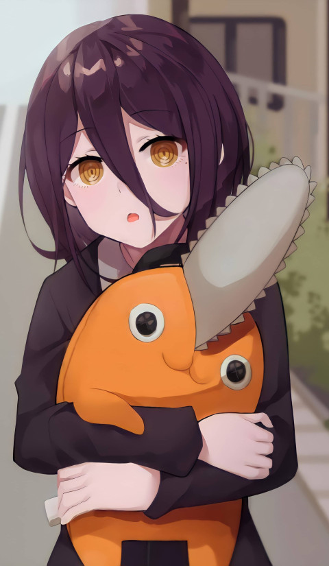 Kobeni Higashiyama  High-Quality Chainsaw Photo to Power Your Mobile