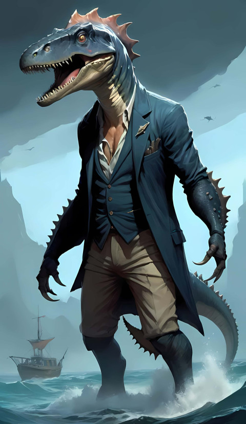 Velociraptor Chase Scene Wallpaper