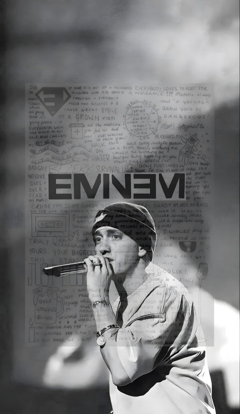 Eminem Cool Wallpaper for Music Lover 4K