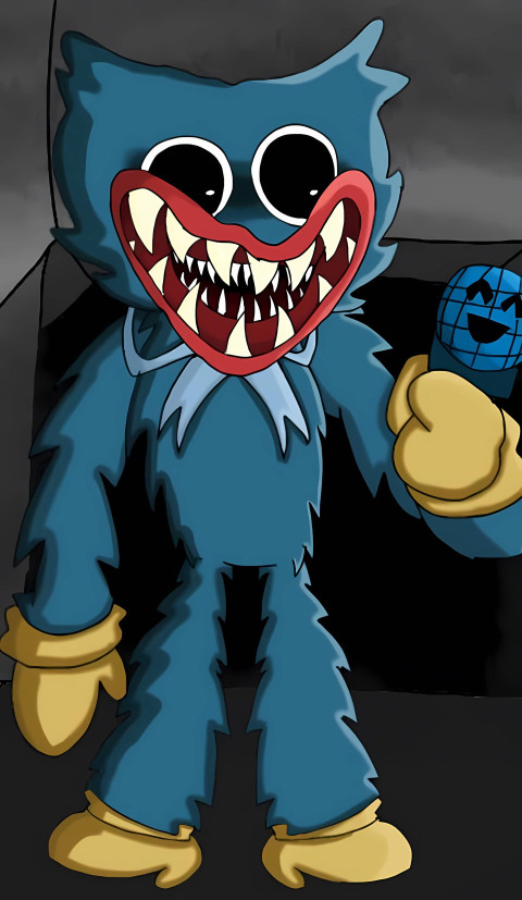 Angry Poppy Playtime Photo to Customize Your Mobile HD