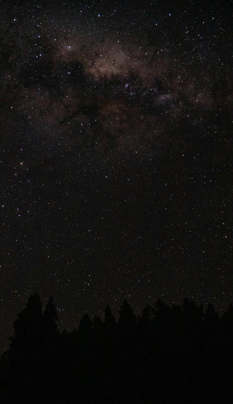 Night Sky with Clouds Image