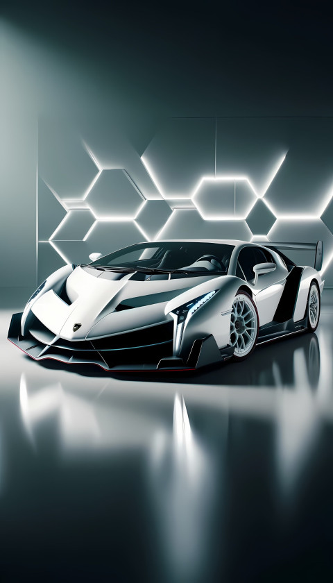 Sporty Lamborghini HD Phone Image