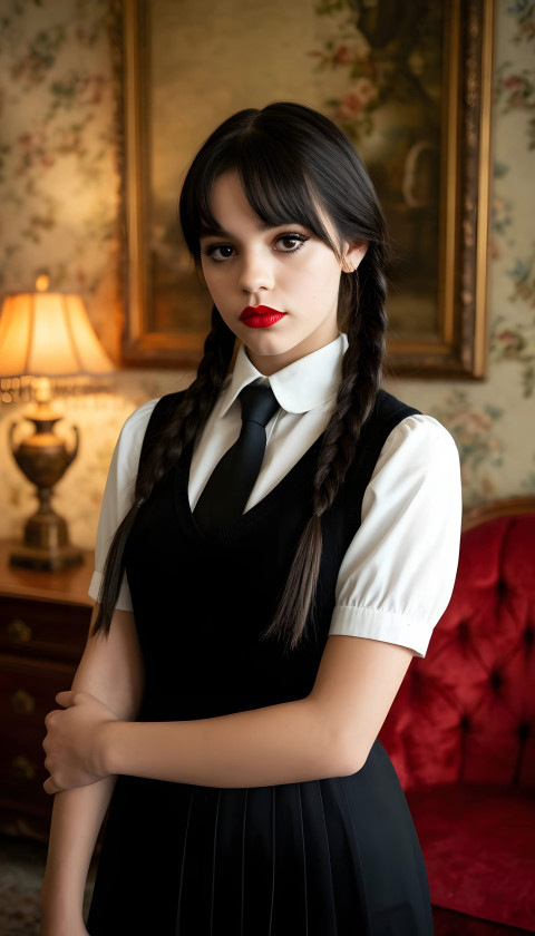 Sweet Jenna Ortega Phone Picture