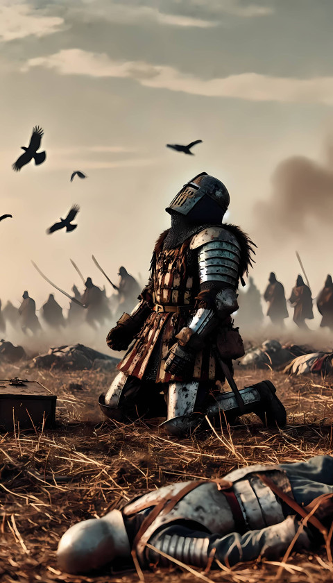 Dark Souls Battle Scene Wallpaper