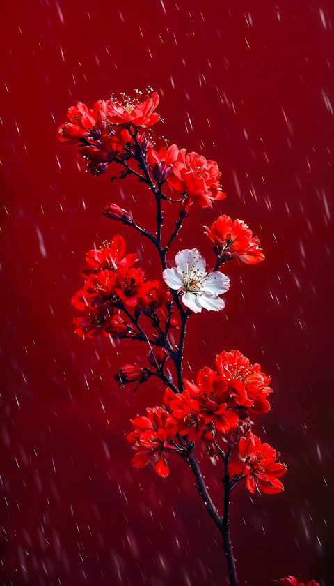 Eye Catching Floral Mobile Background