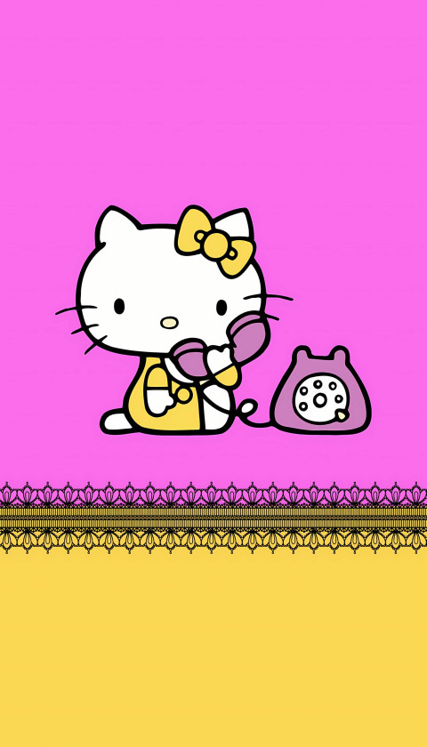 My Melody Party Phone Wallpaper