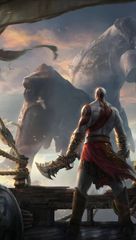 High-Quality God of War Mobile Wallpaper