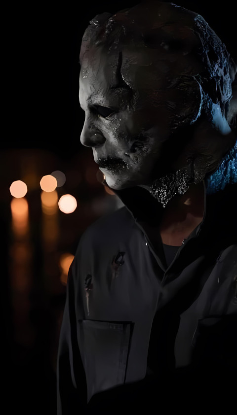 Free Scary Michael Myers Phone Wallpaper