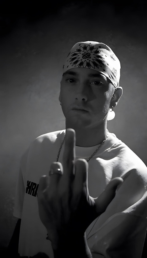 Stunning Eminem 4K Wallpaper for Mobile