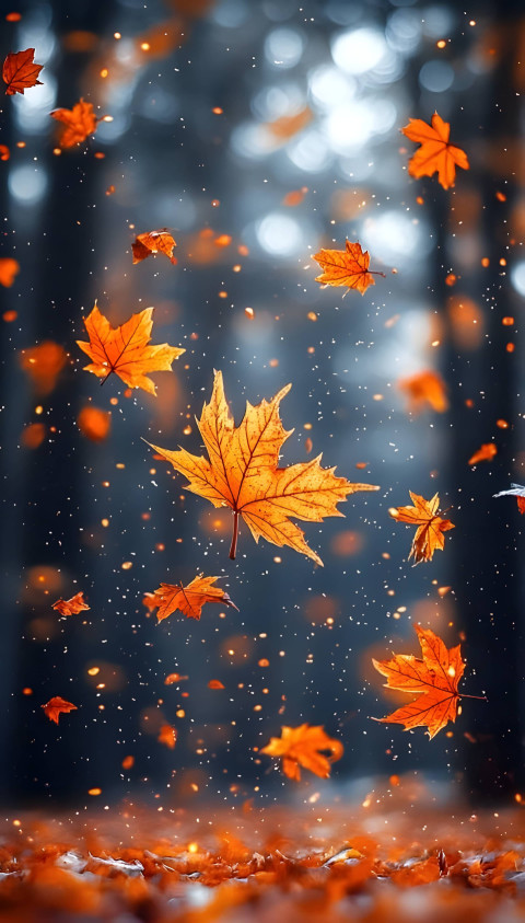 Autumn Nature Views for Mobile Screen