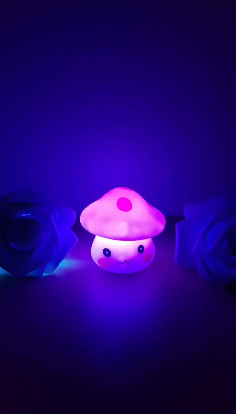 Playful Mushroom Phone Wallpaper to Personalize Your Device