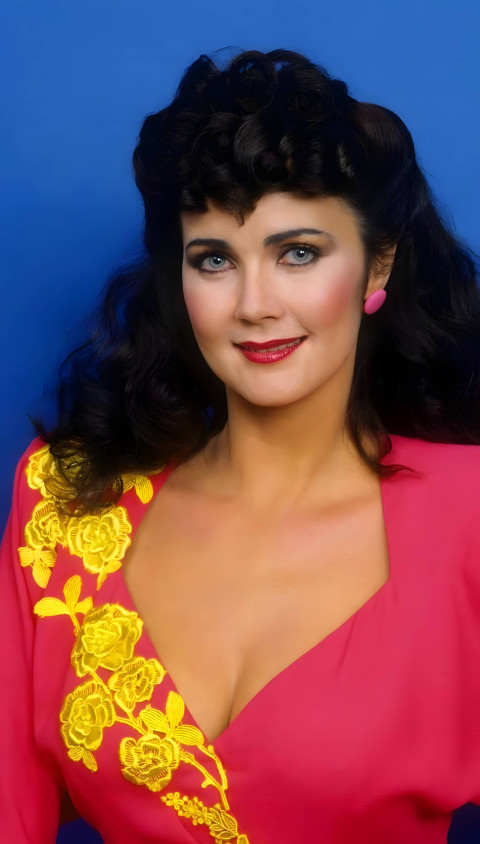 Beautiful Lynda Carter Mobile Background Image