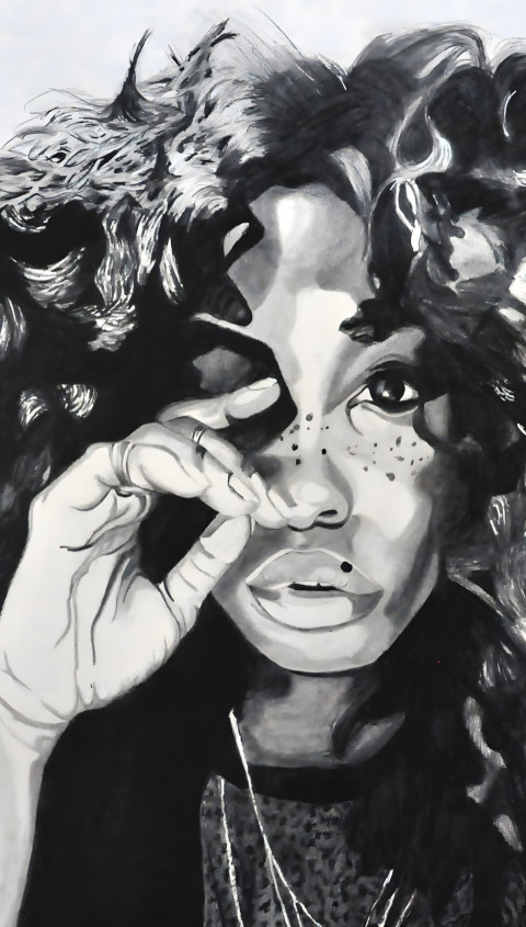 SZA Photo to Refresh Your phone Wallpaper