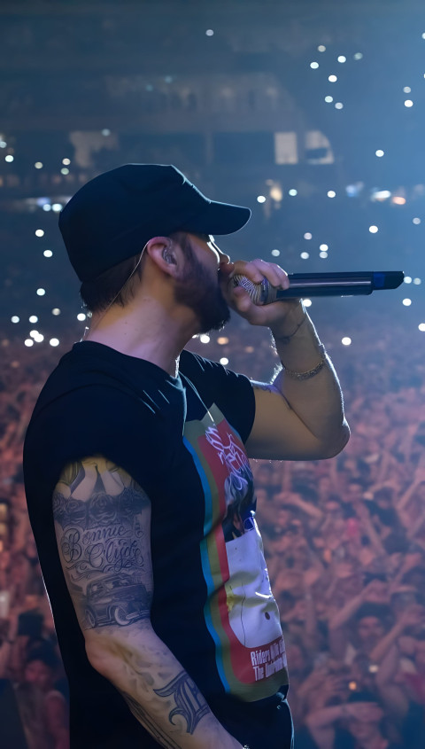 Eminem Photo Wallpaper to Customize Your Screen 4K
