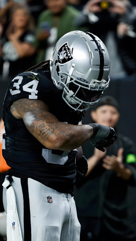 Stylish Raiders Wallpaper for Football Lovers
