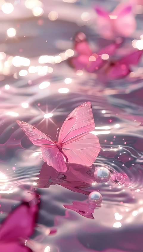 Cute Pink Phone Photo for a Sweet Mobile Look