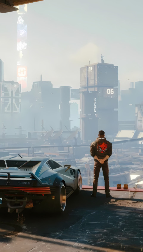 Futuristic Cyberpunk RED Blood HD Wallpapers to Download