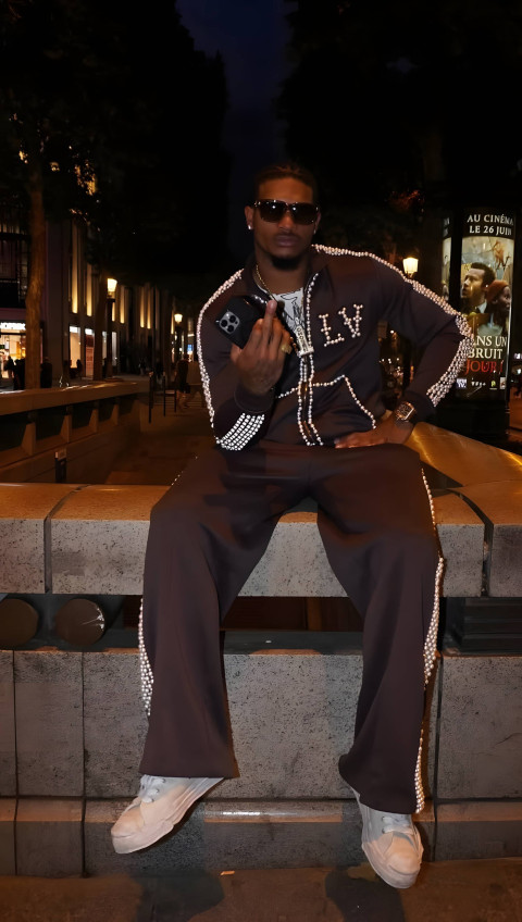 Ja'Marr Chase iPhone Photo for Sport Fan