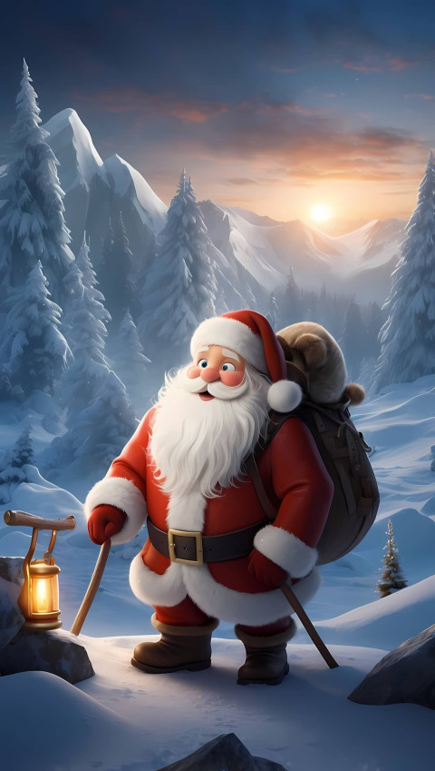 Christmas Morning Present Wallpaper for Kids