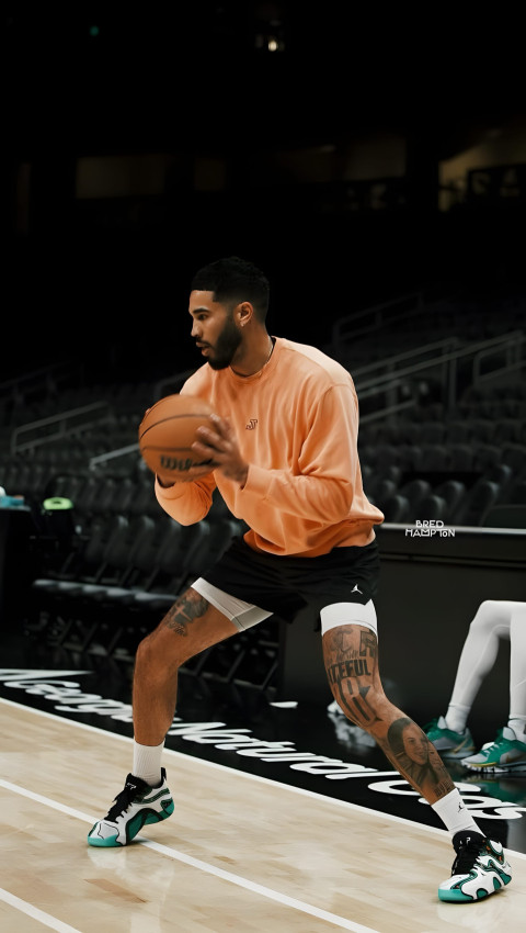 Celtics Legend Jayson Tatum Phone Pic 4K