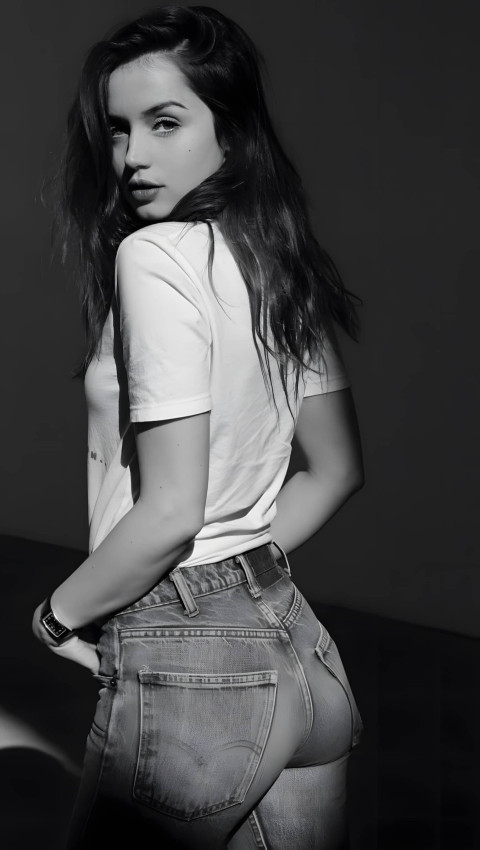 Stunning Ana de Armas Image for Phone Wallpaper