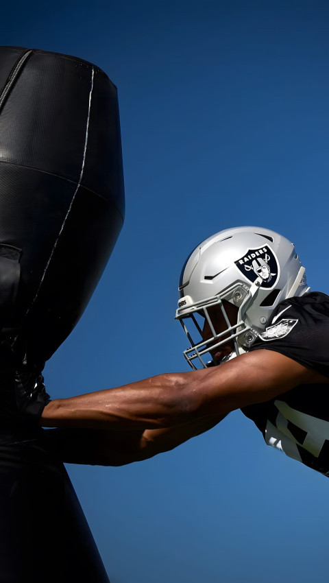 Beautiful Raiders Wallpaper with Blue Sky for IPhone & Android