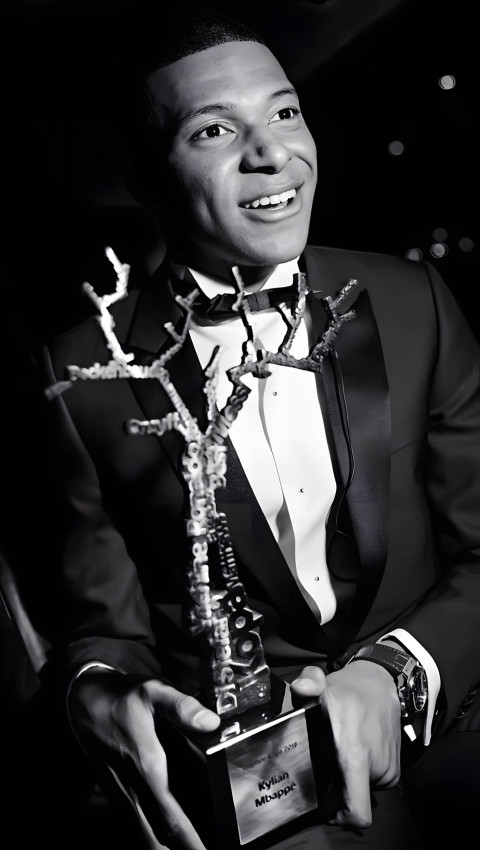 Top Free Kylian Mbappé Mobile Background Photo