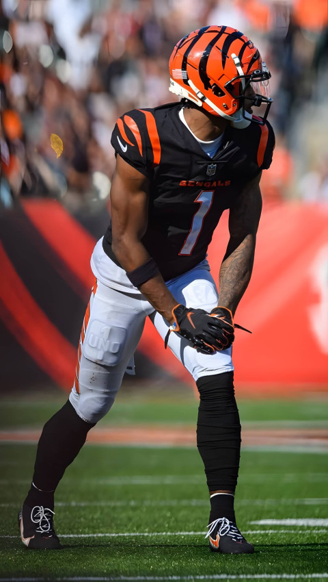 Cool Ja'Marr Chase iPhone Background You’ll Love