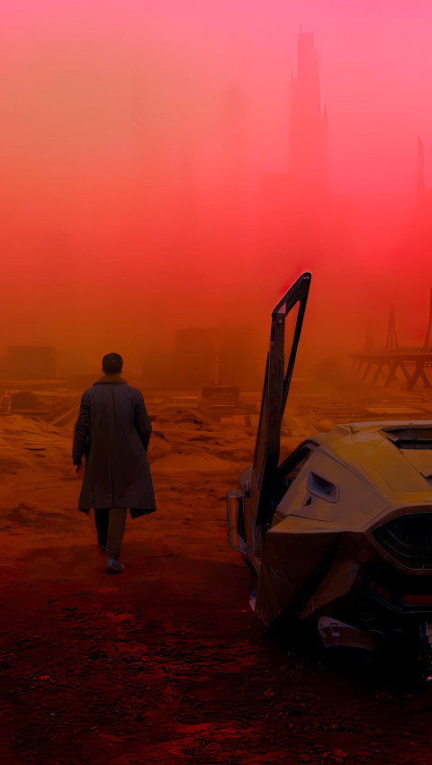 Blade Runner Last Look Phone Wallpaper