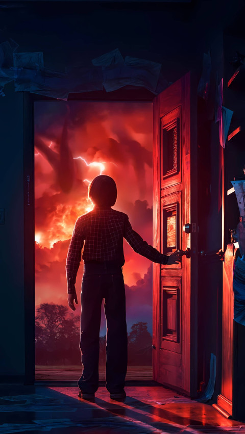 Stranger Things Mystery Shot Use to Smartphone 4K