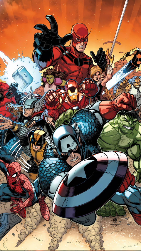 4K Avengers Mobile Photo for Your Smartphone