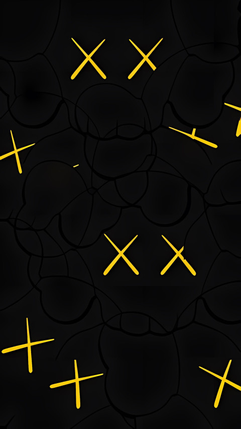 Download Vibrant KAWS 4K Wallpaper Art Image