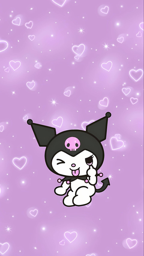 Kuromi Cute Wallpaper in 4K