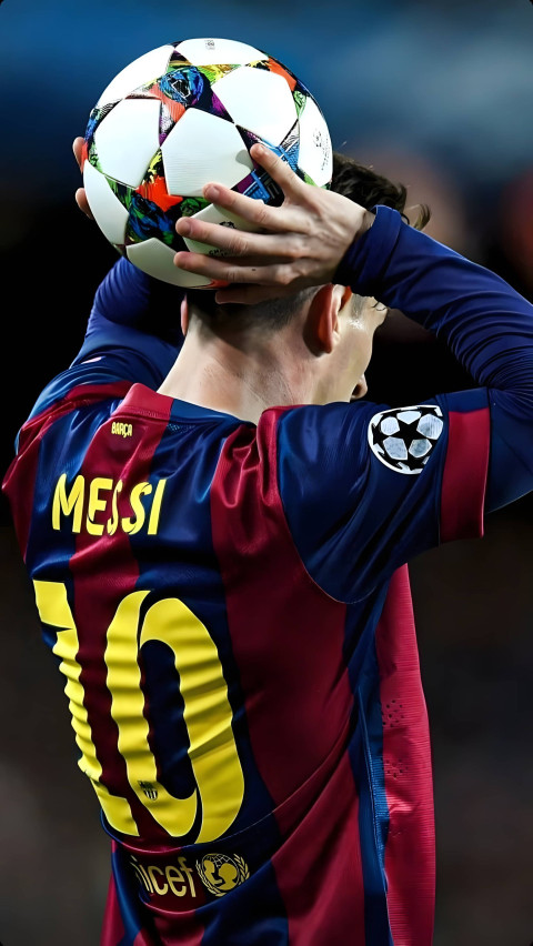 High Quality Messi Phone Pic