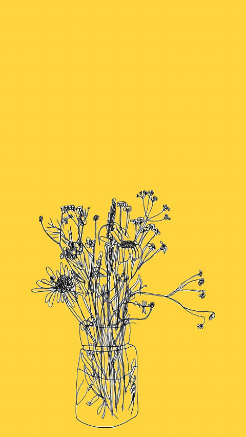 Yellow Aesthetic Wallpaper for a Stylish Phone