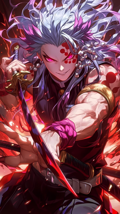 Simple Anime Rengoku Wallpaper HD