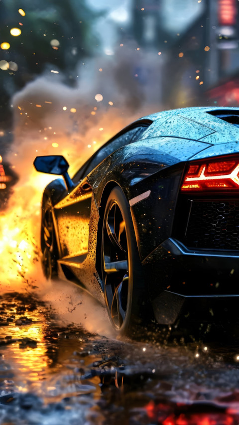 Dark Style Lamborghini for Mobile