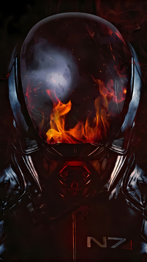 Bold Mass Effect Phone HD Pic