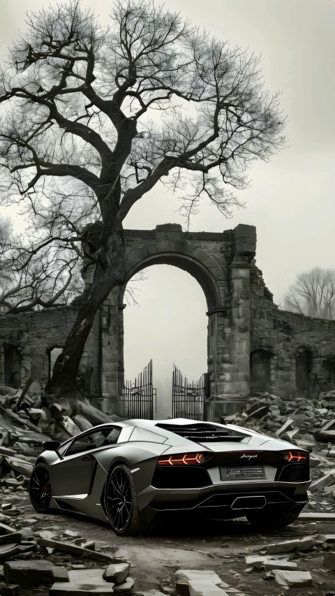 Lamborghini Mobile Wallpaper in 4K