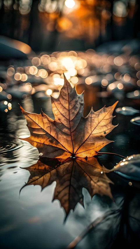 Aesthetic Fall Scenery Mobile Picture