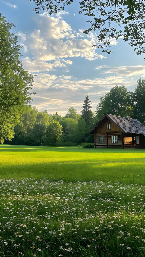 Lush Meadow Grass Mobile Image