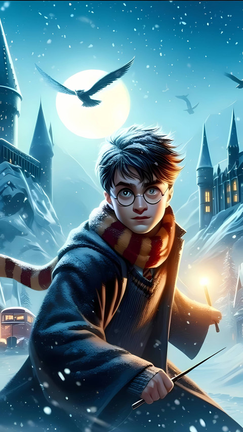 Magical Harry Potter Phone Pic