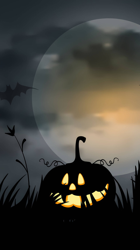 Dark Gothic Halloween Phone Background