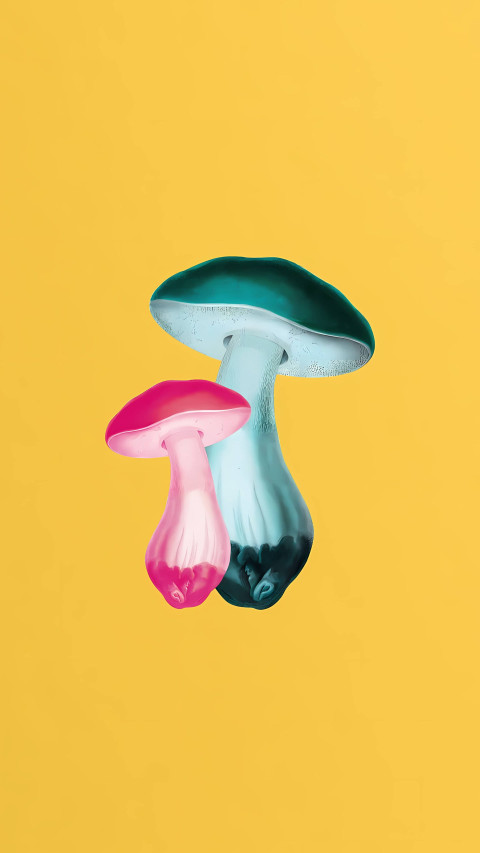 Cute Mushroom Wallpaper to Download for Your Phone