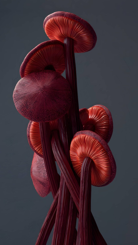 Fun and Cute Mushroom Wallpaper for Your Smartphone