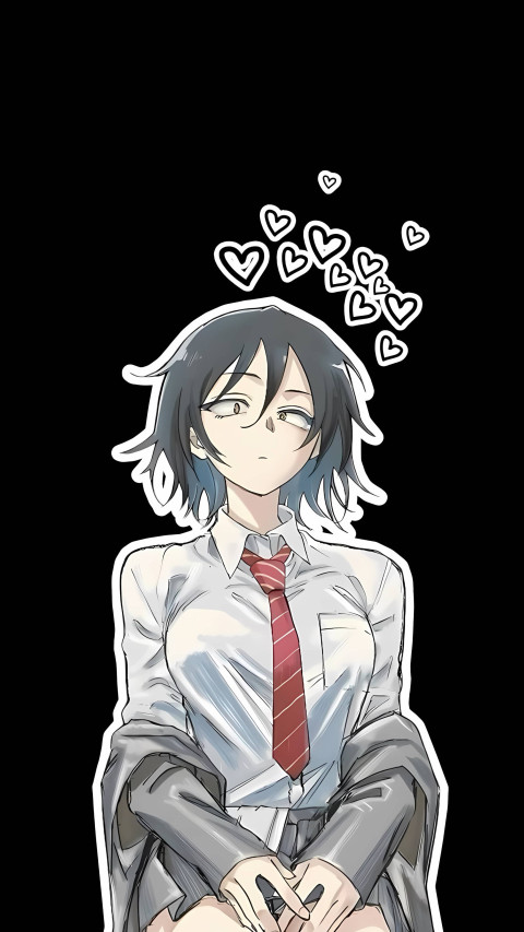 Akira Cute Girl Phone Wallpaper in Stunning Resolution